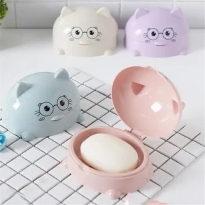 porte savon voyage chat