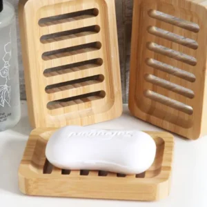 porte savon bambou long
