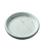 style scandinave porte savon marbre