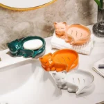porte savon céramique forme d'animaux