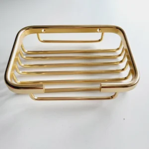 porte savon doré accessoire