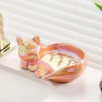 porte savon d'animaux en céramique pour salle de bain