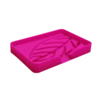 matériau silicone porte savon feuille